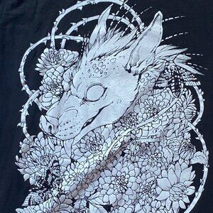 Hot Topic T-Shirt Chupacabra by Plaguedog, Imagined by Threadless, Small